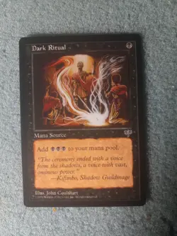 Dark Ritual Mirage LP MTG - Image 1