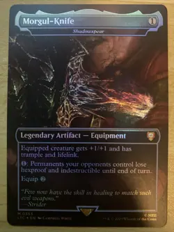 Morgul-Knife - Shadowspear (Reg. Foil) Lord of the Rings: Tales of Middle-Earth - Image 1