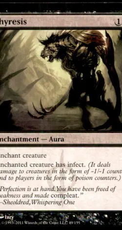 Phyresis LP Light Play Mirrodin Besieged MTG [10900] - Image 1