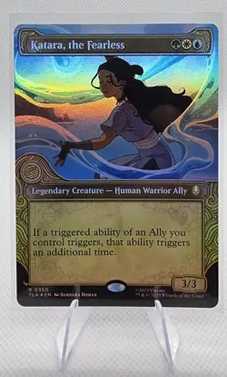 Katara, the Fearless (Showcase) Avatar: The Last Airbender Foil - Image 1