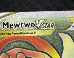 [Pack Fresh] Pokemon TCG Mewtwo VSTAR Pokemon GO 079/078 Holo Secret Rare NM - Image 2