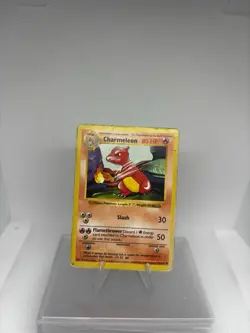 Pokemon TCG Charmeleon Base Set, Shadowless Uncommon Card 24/102 - Image 1