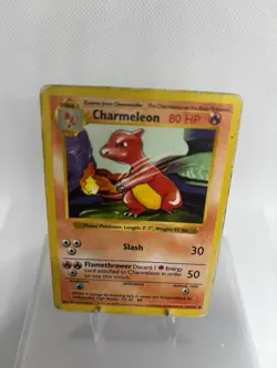 Pokemon TCG Charmeleon Base Set, Shadowless Uncommon Card 24/102 - Image 2