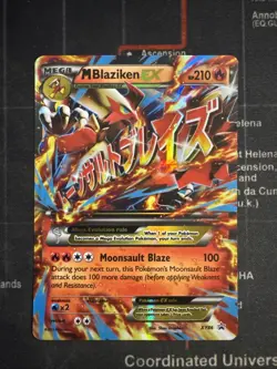 Pokemon TCG Mega-Blaziken EX XY XY86 Holo Promo Promo - Image 1