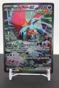 Roaring Moon ex 251/182 Holofoil - Pokemon SV04: Paradox Rift - Image 1