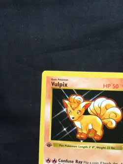 Pokemon Cards: Base Set 1st Edition Common: Vulpix 68/102 - Image 2