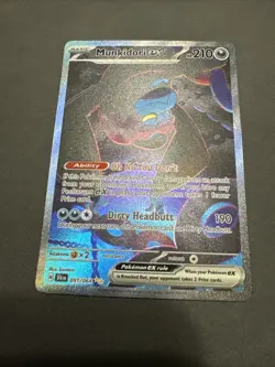 Pokemon TCG Munkidori EX 091/064 Shrouded Fable Sir NM/M Condition - Image 2