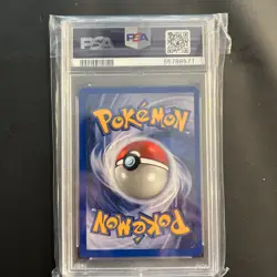 Pokemon TCG Machamp Base Set 8/102 Holo 1st Edition PSA 7 - Image 2