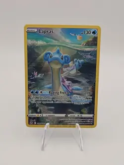 Pokemon TCG Lapras Crown Zenith: Galarian Gallery Ultra Rare Card GG05/GG70 - Image 1