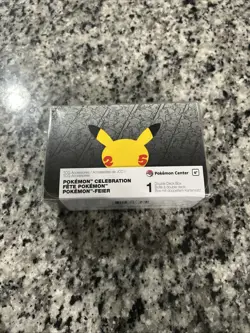 Pokemon Center Celebrations 25th Anniversary Double Deck Box Sealed - Image 1