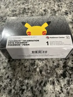 Pokemon Center Celebrations 25th Anniversary Double Deck Box Sealed - Image 2