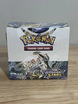 Pokemon Sword & Shield Brilliant Stars Booster Box Factory Sealed (36 Packs) - Image 1