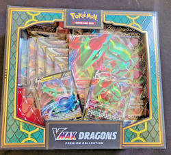 Pokemon TCG VMAX Dragons Premium Collection Box 2022 Brand New Factory Sealed - Image 1