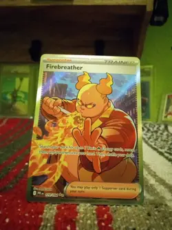 FireBreather Full Art Trainer 119/094 Phantasmal Flames Pokemon !!MINT!! - Image 3