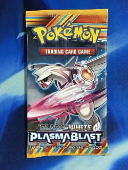 Pokemon TCG 2013 Black & White Plasma Blast Booster Pack Sealed Palkia Art - Image 1