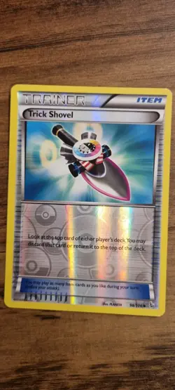 Trick Shovel - Pokemon TCG - LP - Uncommon Holo - Flashfire - Free UK P&P - Image 1