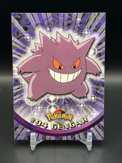 2000 Topps Pokemon TV Animation Series 2 Blue Label #94 Gengar (B) READ - Image 1