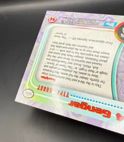 2000 Topps Pokemon TV Animation Series 2 Blue Label #94 Gengar (B) READ - Image 4