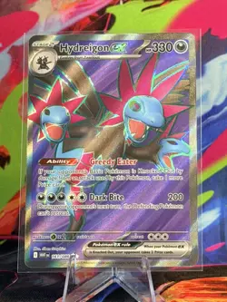 Pokemon TCG White Flare Hydreigon ex 161/086 Ultra Rare Full Art - Image 1