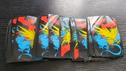 OFFICIAL POKEMON Moltres & Zapdos & Articuno GX Hidden Fates ETB sleeves 58 - Image 1