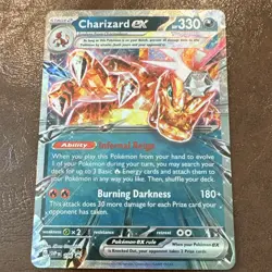 Pokemon TCG Charizard ex 161 Sv: Scarlet & Violet Promo Holo 330HP English - Image 1
