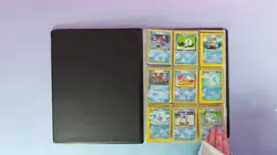 SAMMELKARTENORDNER POKEMON VERSCHIEDENE ALTE VINTAGE KARTEN - Image 2
