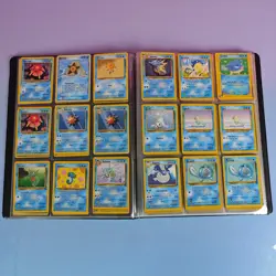 SAMMELKARTENORDNER POKEMON VERSCHIEDENE ALTE VINTAGE KARTEN - Image 3