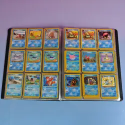 SAMMELKARTENORDNER POKEMON VERSCHIEDENE ALTE VINTAGE KARTEN - Image 4
