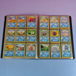 SAMMELKARTENORDNER POKEMON VERSCHIEDENE ALTE VINTAGE KARTEN - Image 5