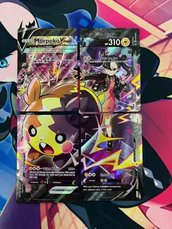 Pokemon Morpeko V-Union SWSH287-290 Black Star Promo Set of 4! NM - Image 1