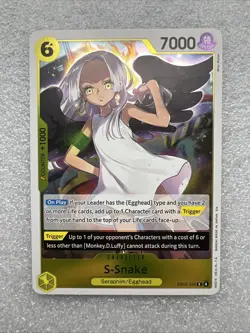 S-Snake EB03-059 Extra Booster: One Piece Heroines Edition Foil - Image 1