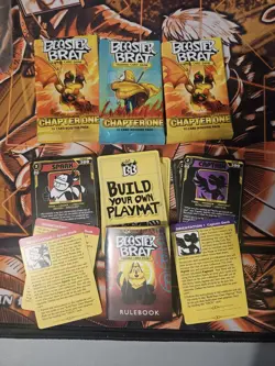 Booster Brat TCG 2 Decks and 3 Booster Packs (opened) +some extra cards - Image 1