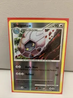 Pokemon Trading Card Shelgon LV.35, 50/100, Reverse Holo, (In Protective Sleeve) - Image 1