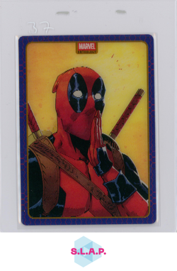 DEADPOOL/WADE WILSON PANINI L7 MARVEL ANTHOLOGY LENTICULAR CARD 2025 ENGLISH - Image 1