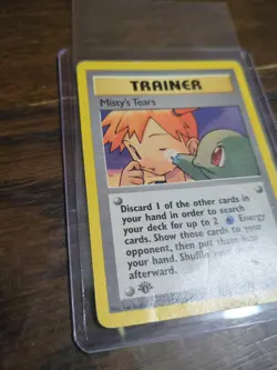 Pokemon TCG Trainer Misty's Tears Gym Challenge Card 118/132 1st Edition - Image 3
