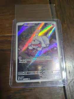 Greavard 214/198 Pokemon Scarlet & Violet Illustration Rare Near Mint Card NM 1 - Image 1