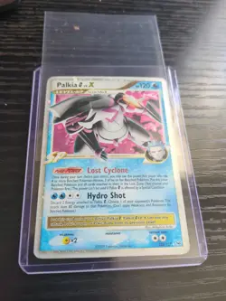 Pokemon Palkia G LV.X 125/127 Platinum Holo Ultra Rare Level Up Card English - Image 1