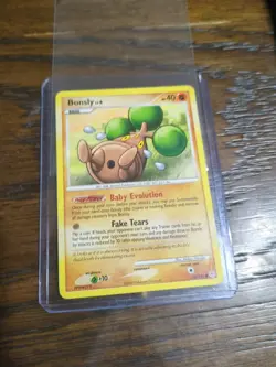 Bonsly 71/130 Pokemon Card (2007) Diamond and Pearl Regular - Image 1