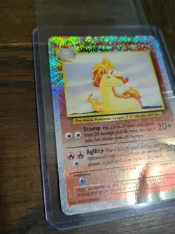 Rapidash 60/100 EXC legendary collection english pokemon card reverse holo - Image 3