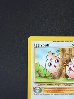 Pokemon Card - Igglybuff #36 WoTC Black Star Promo - NM - Image 3