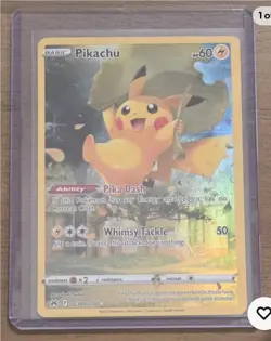 POKEMON CROWN ZENITH HOLO CARD LOT Pikachu, Mew, Gengar & 2 Others - Image 1