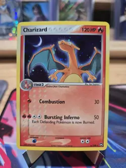 Pokemon TCG Charizard EX Power Keepers Holo Card 6/108 Rare Nm/lp - Image 1