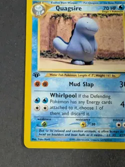 Quagsire 48/64 Neo Revelation 1st Edition Wizards Of The Coast Pokemon Card Mint - Image 5