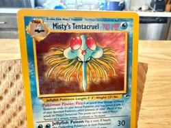Misty's Tentacruel 010/132 Gym Heroes Holo Pokemon Card - Image 2