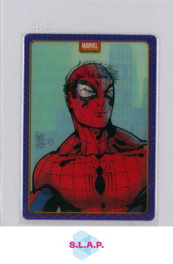 SPIDER-MAN/PETER PARKER PANINI L1 MARVEL ANTHOLOGY LENTICULAR CARD 2025 ENGLISH - Image 1