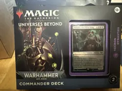 MTG. Warhammer 40,000 40k Commander Decks Case. Brand New!!!! - Image 3