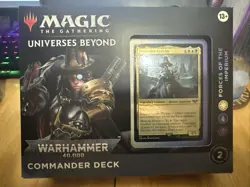 MTG. Warhammer 40,000 40k Commander Decks Case. Brand New!!!! - Image 5