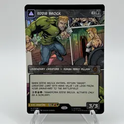 2025 Magic The Gathering Marvel Spider-Man Eddie Brock Foil #0224 - Image 1