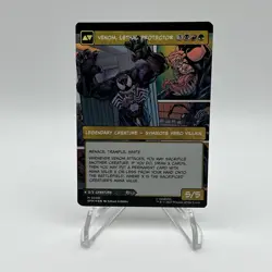 2025 Magic The Gathering Marvel Spider-Man Eddie Brock Foil #0224 - Image 4
