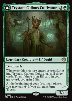 MTG Magic 1 x Trystan Callous Cultivator #199 x 1 - ECL - Image 1